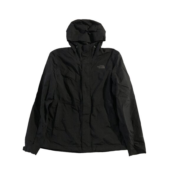 The North Face Jacket Mens Size M Black Nylon DryVent Mountain Parka - Picture 2 of 12
